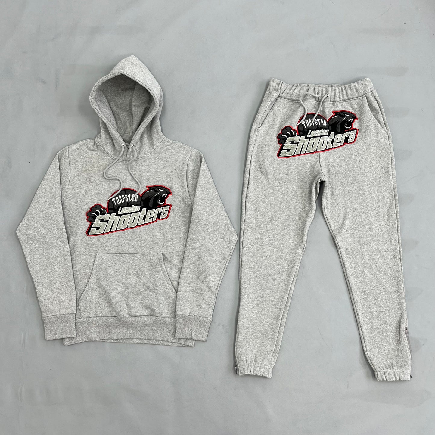 mens grey/red shooters tracksuit "tstar"