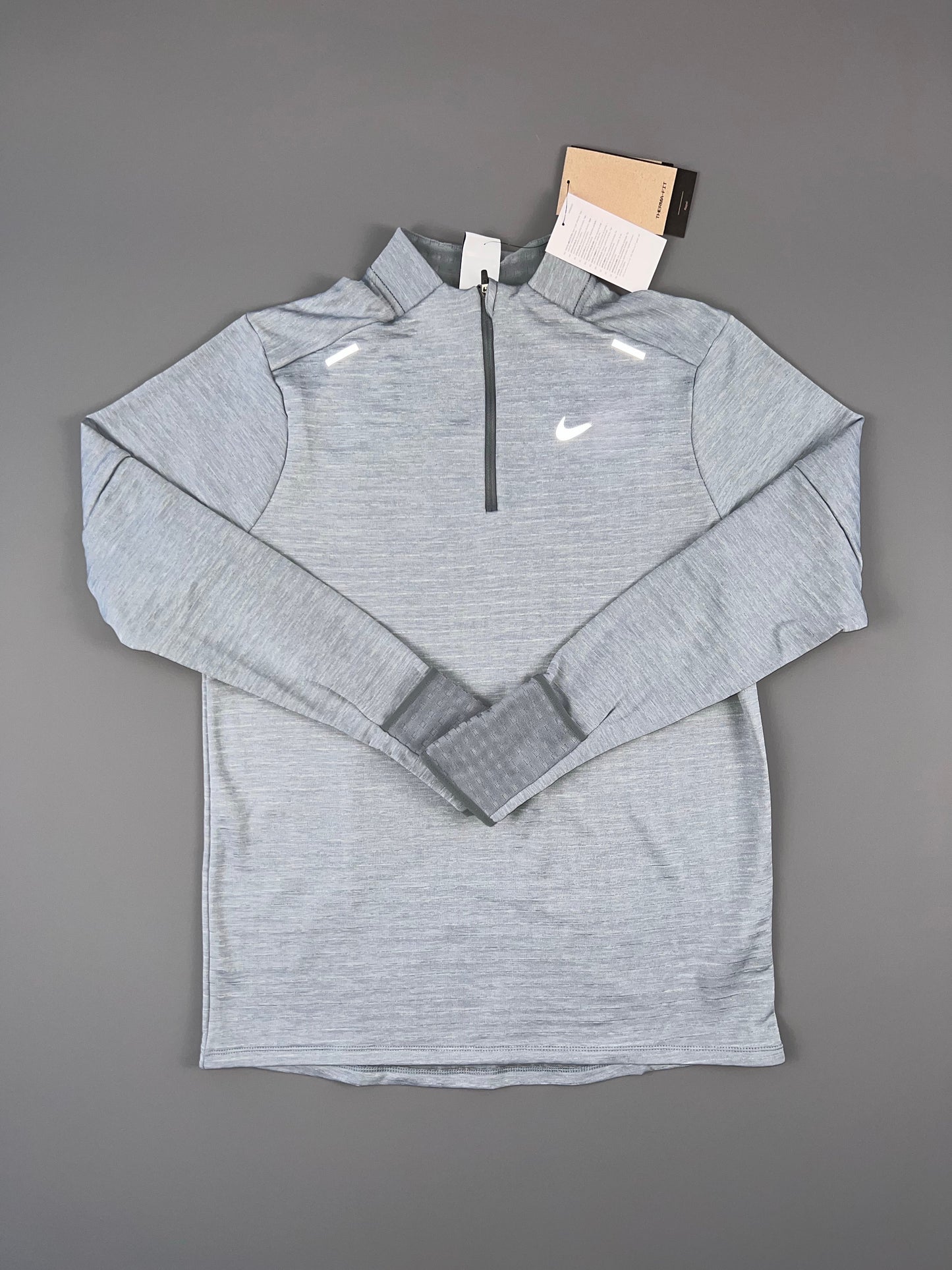 half zip "grey"