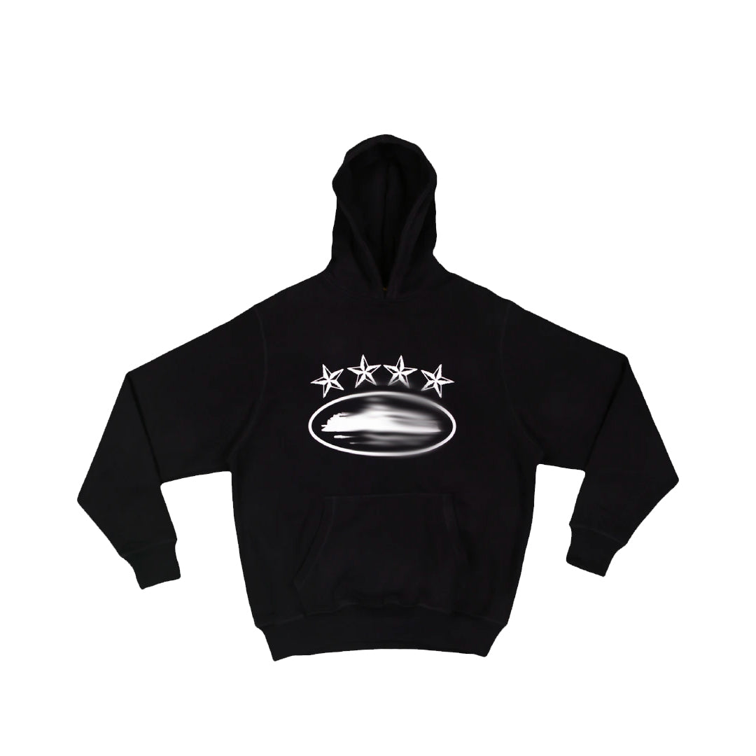 mens black 5 star jumper "crt*z"