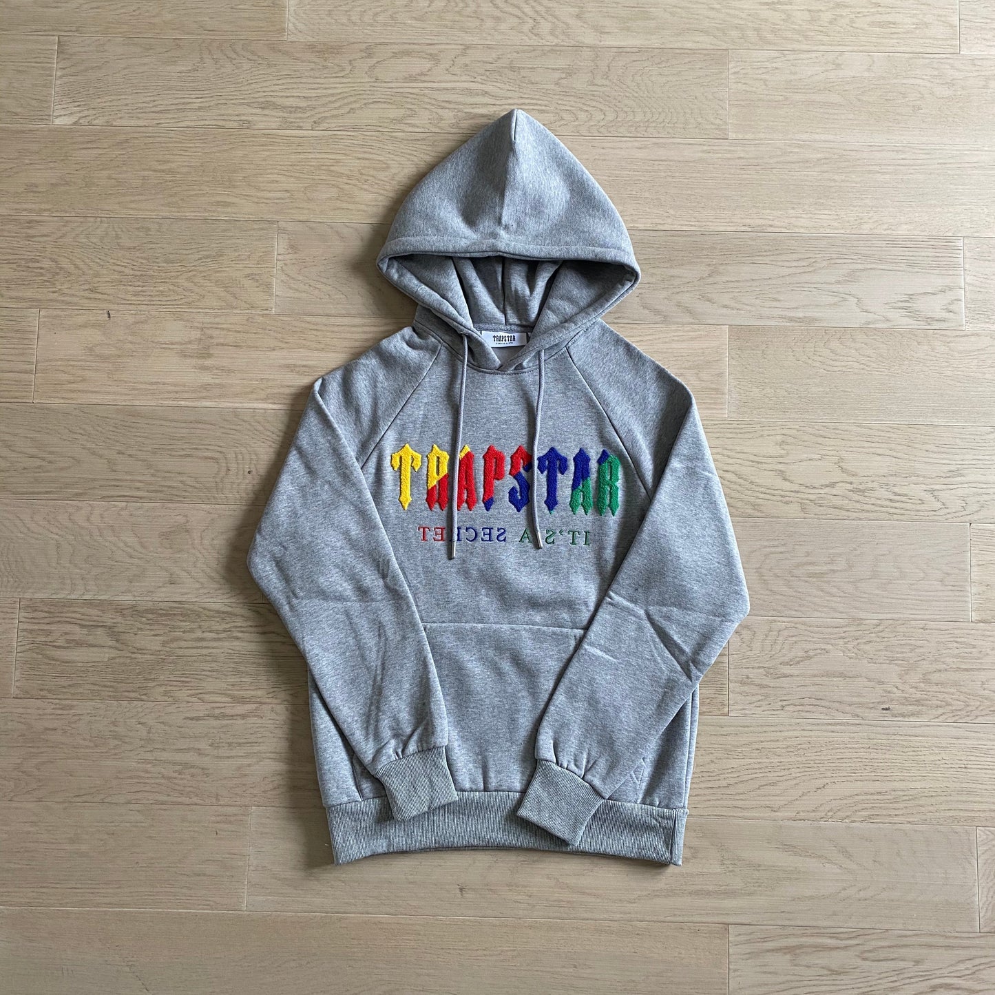 mens candy grey chenille decoded hooded tracksuit "tstar"