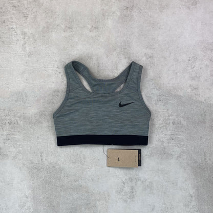 Swoosh Bra Grey Women's