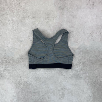 Swoosh Bra Grey Women's