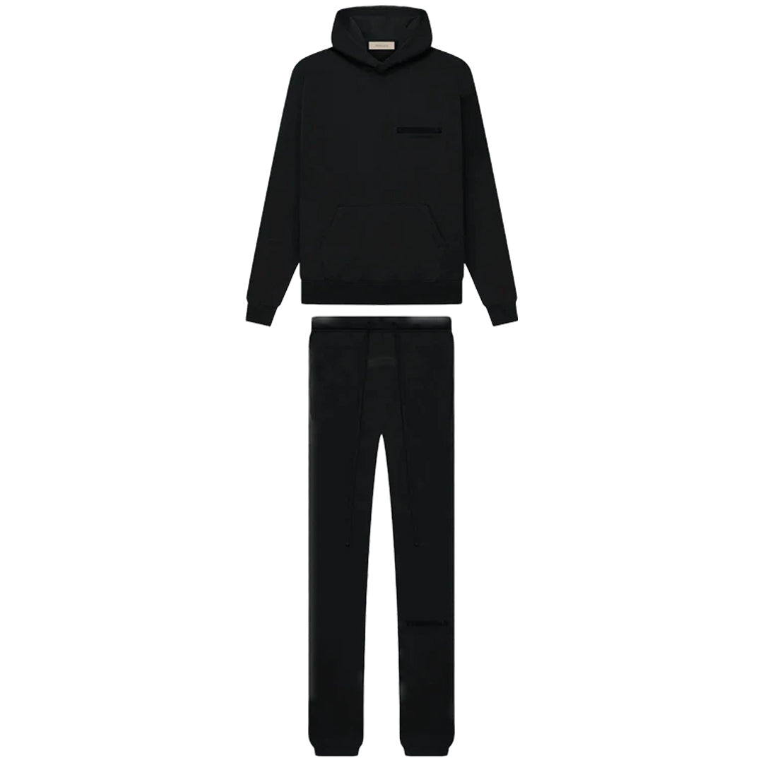 mens black tracksuit "fog" s22