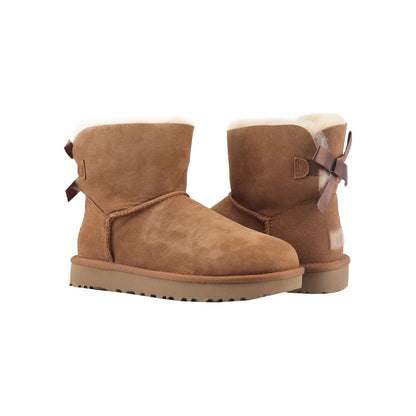 UG Bow Boot (Chestnut)
