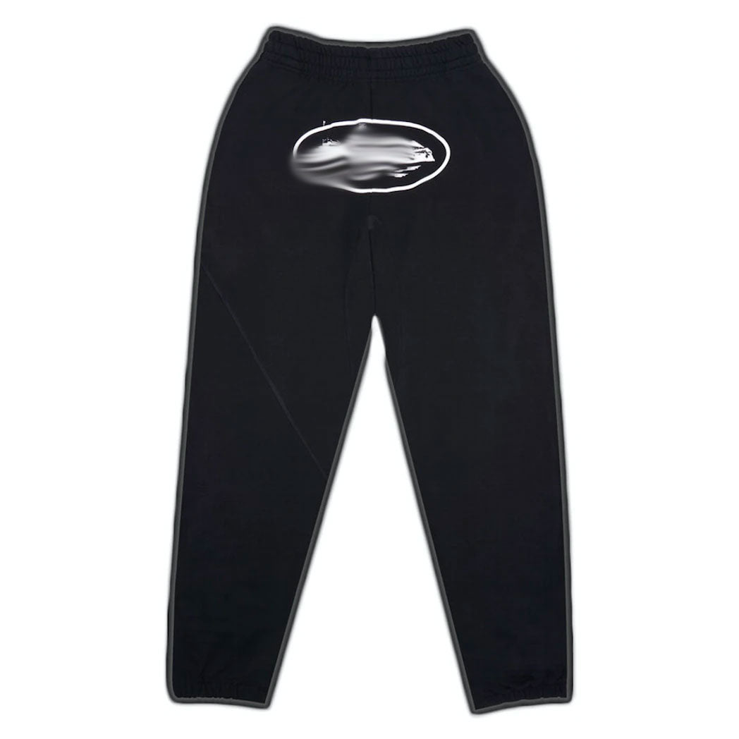 mens black joggers "crt*z"