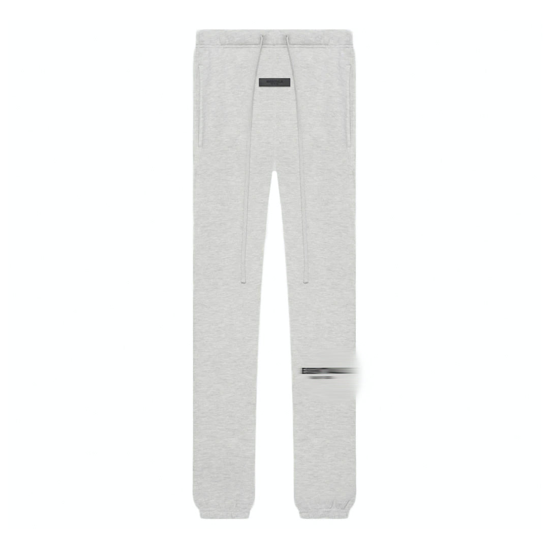 mens light oatmeal joggers "fog" s22